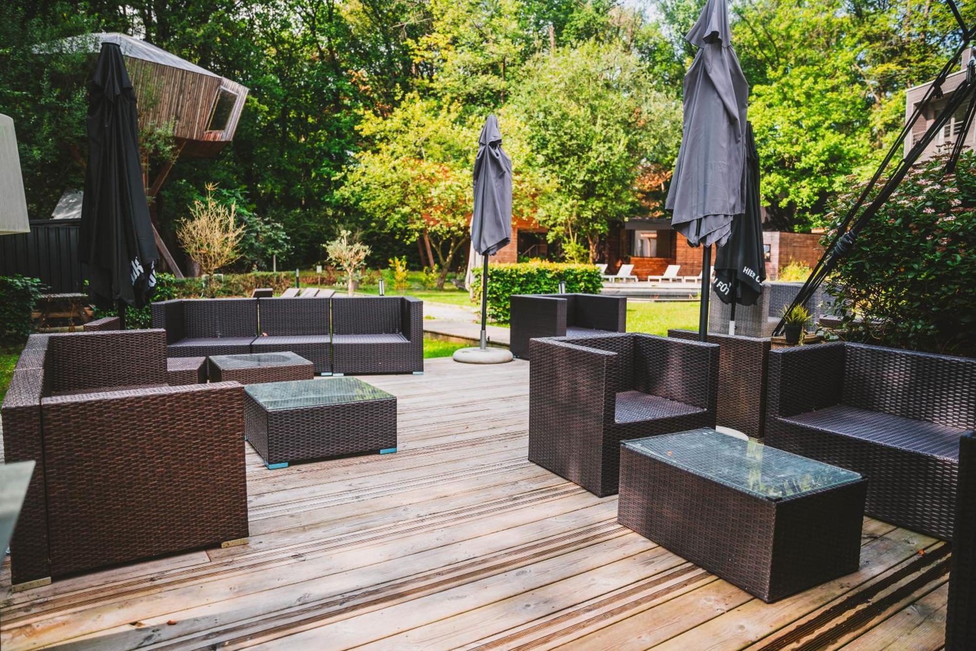 Utopia Village - Art & Nature Lodges Монс Экстерьер фото